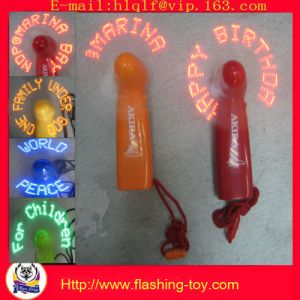 Novelty promotional gift.led fan china