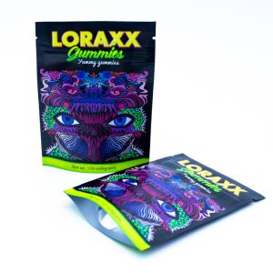 Vibrant Printed Stand Up Pouches For Gummies Packaging With Customizable High