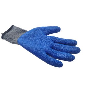 Braided Personal Protective Equipments 0.3KG Industrial Rubber Gloves Breathable