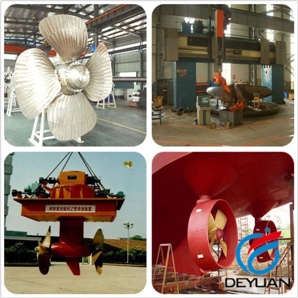 Electric Driven Marine Propulsion Systems 1380N.m Bronze Azimuth Thruster