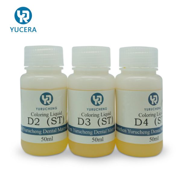 Dental Lab YUCERA C1 C2 C3 C4 Zirconia Coloring Liquid