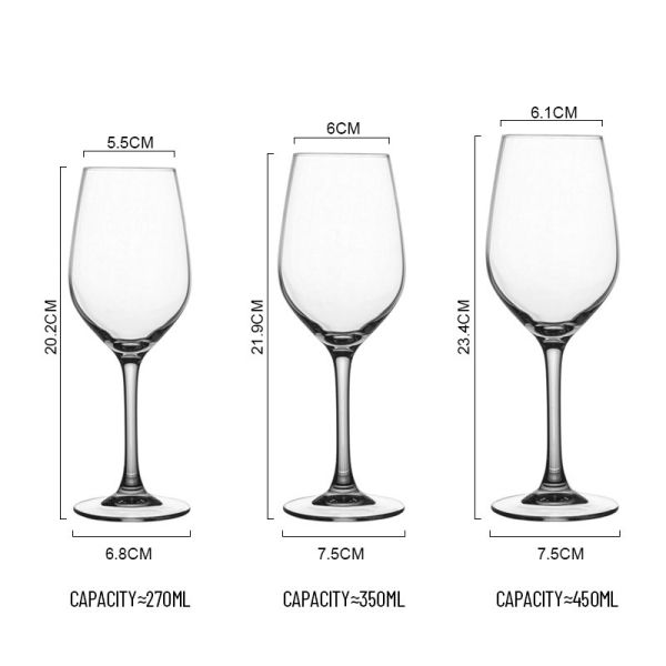 Bulk Engraved Logo 8-12OZ Non-Toxic Glassware Event Stemware Unbreakable & Commercial Dishwasher Safe