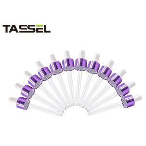 China Aluminium Crimpless Essential Oil Eye Dropper 20/410 18/410 on sale