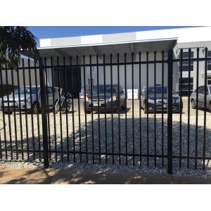 Aluminum Garrison Fence Panels