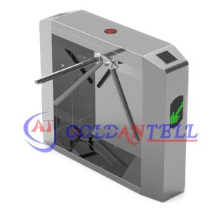 Led direct double qr reader channel gate Access Control Turnstiles anti