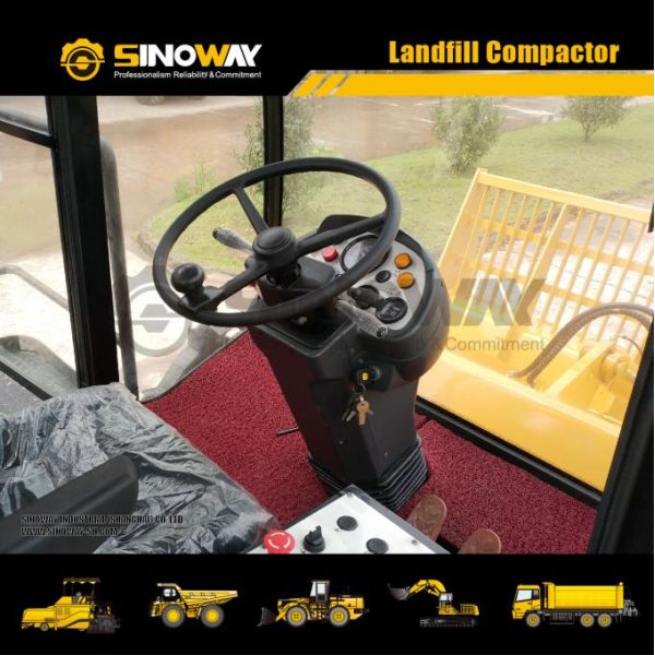 33000kg Operating Mass Heavy Duty Construction Equipment For Landfill Handling