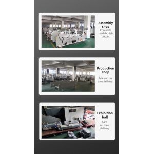 Hookless Gluing PLC Controlled Dual- Lock Bottom Folder Gluer Machine Spare