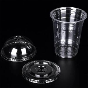 PLA Clear Cups φ90mm 16oz Compostable Cups Environmental Friendly