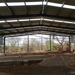 Anti Seismic PRS Beam Galvanized Prefab Steel Warehouse