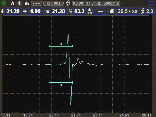 DAC and AVG to Evaluate The Echo, Curve Can Be Modified and Compensated Detector Range 0-10000mm Ultrasonic Flaw Detector