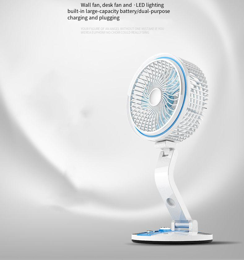 Compact and Powerful Our 1500mAh Battery Foldable Fan for Air Circulation on the Go