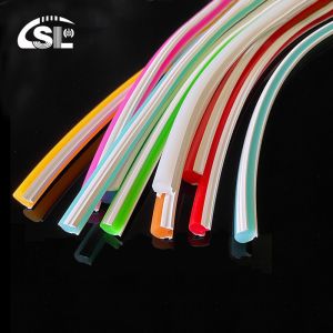 50000 Hours Lifespan Red Blue Red LED Neon Strip Light for Gaming Room