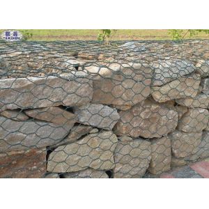 Customized Galvanized Galfan Pvc Gabion Reinforced Wall Flexible Protective Mesh