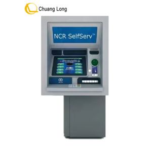 ATM Machine NCR SelfServ 22 6625 Bank Lobby Machine NCR 6625 Money Cash Out
