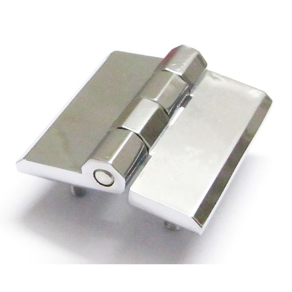 door hinges Cabinet Door Hinge 40*40 50*50 60*60 Bright Chrome Zinc Alloy Electric cabinet panel hinge