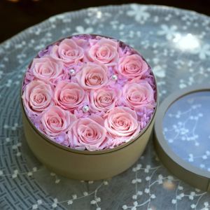 kunming natural fresh flower long lasting preserved rose for birthday gift Fresh