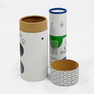 Custom Mailing Paper Tube Boxes Packaging For Candle