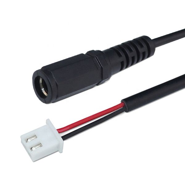 Customization DC 5.5x2.1mm 5.5x2.5mm 3.5x1.35mm 4.0x1.7mm Bareel Jack Plug to JST XH PH SH VH MX Connector Cable