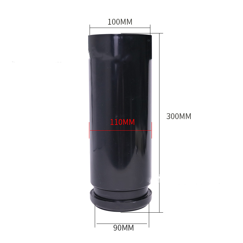 Hidden Water Tank Accessory, The Sewage Elbow Pipe Was Straightened And Then The