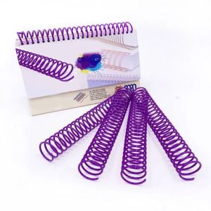 Colored PET 6mm Plastic Spiral Binding Coils 1/4 Inch For Children'S Books