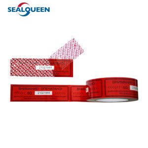 Tamper Evident Security Void Tape Logo Printing Security Sealing Tape