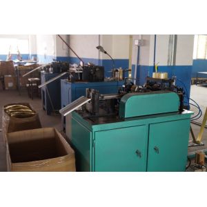 High Speed Radiator Fin Forming Machine 5mm Height 1.5mm Tube Thickness