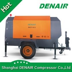 Quality Diesel Driven Portable Screw Air Compressor for sale