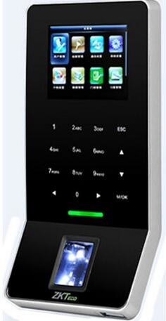 Quality wifi fingerprint access control F22 with TCP/IP software USB download time record for sale
