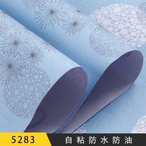 Heat Insulation Self Adhesive Waterproof PVC 3D Wallpaper for Home Decoration