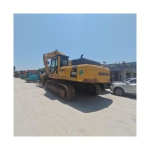 Quality Construction Work 40ton Used Komatsu Excavator PC400-8 with Crawler Chain Moving Type for sale