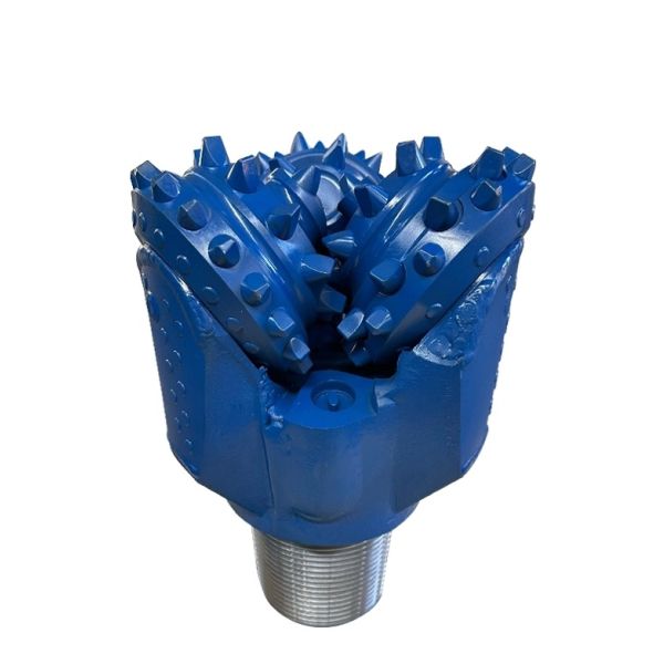 API-7-1 Standard TCI Tooth Rotary Three Roller Cone Rock Drill Bit For On-site Drilling