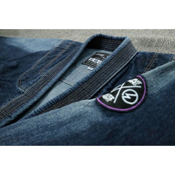 Olive Green Jiu Jitsu Kimono 350G Denim Jiu Jitsu Uniform For Adults