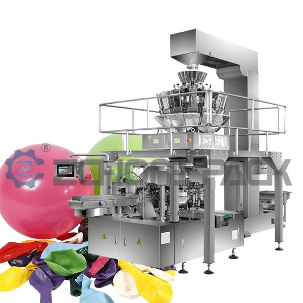 Buy High Speed Balloon Packaging Machine Multi Station Quantitative Automatic at wholesale prices