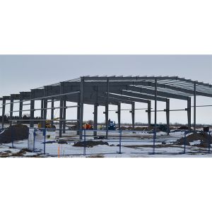 China Low Maintenance Requirements Steel production workshop with Steel Metal Frame Structure on sale