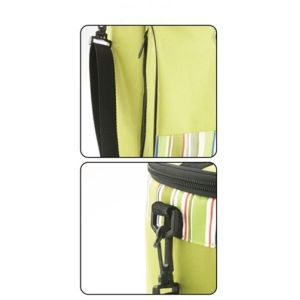 Personalized Outdoor Picnic Bag Yellow Insulated Backpack Cooler Bags