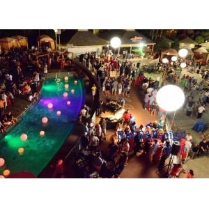 800W LED Inflatable Light With Halogen Lamp , Inflatable Led Balloon Lights