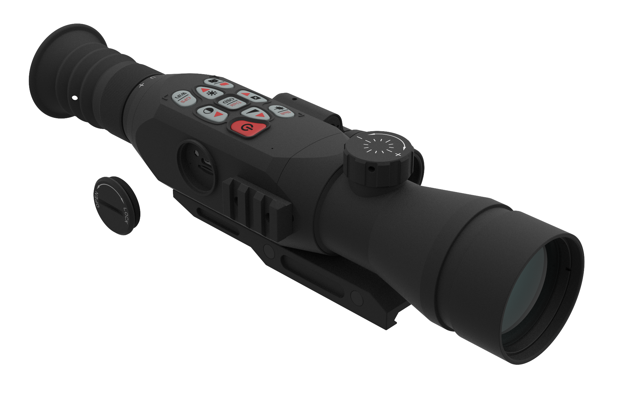 E53 Night Vision Scope for Hunting Electronic Gyroscope Yes Wave Length 400nm-1050nm