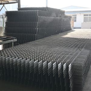 Wire Fence Square Hole Galvanised Weld Mesh Panels 2x4