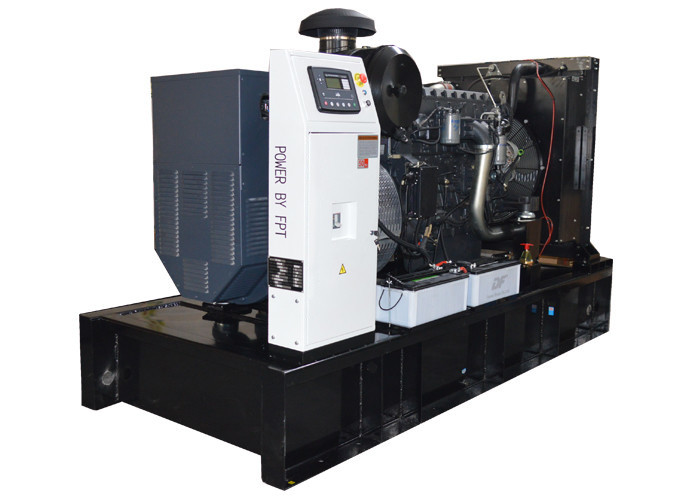 300KVA FPT Diesel Generator Open Type With Mecc Alternator ComAp Controller