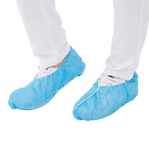 China Blue 35g PP Disposable Shoe Cover Non Woven Non Slip on sale