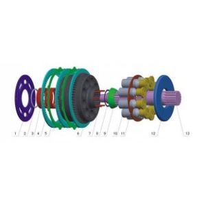 Hydraulic Pumps And Motors NX15 IHI NX15