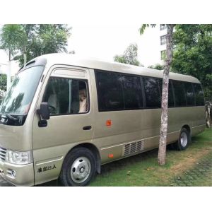 Selling 7m 30 seater Coaster bus price with Cummins engine/Japanese toyota isuzu