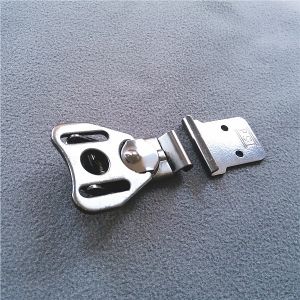 Small Twist latch with keeper plate.Black Zinc finish.Rohs