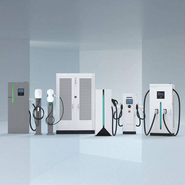 High Efficiency 30kw 40kw DC Charger For Electric Car Support Ocpp CCS2 GB/T