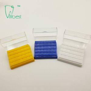 24 Holes Dental Endodontic File Holder Placing Box