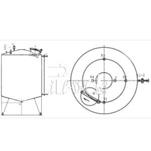 10000L Aseptic Stainless Steel Water Bottle Refill Machine