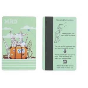 Ultralight Ev1 Rfid Key Cards 13.56mhz Customized Printed Plastic