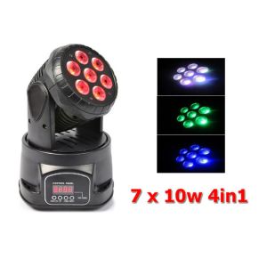 70w Mini LED Moving Head Light RGBW 4 In One For Live Performance