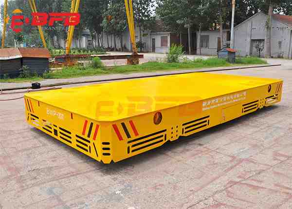 Remote Mold 20m/Min Q235 30 Ton Trackless Transfer Cart