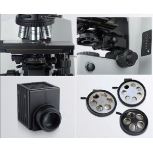 Semi Apochromatic Optical Metallurgical Microscope Objective 400x Trinocular